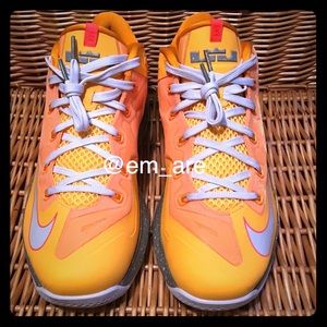 Nike LeBron 11 Low “Atomic Mango”
